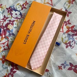 ***SOLD!!! AUTHENTIC DAMIER CLASSIQUE LOUIS VUITTON TIE